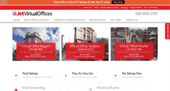 Desktop Screenshot of jetvirtualoffices.com