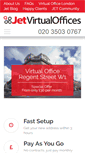 Mobile Screenshot of jetvirtualoffices.com